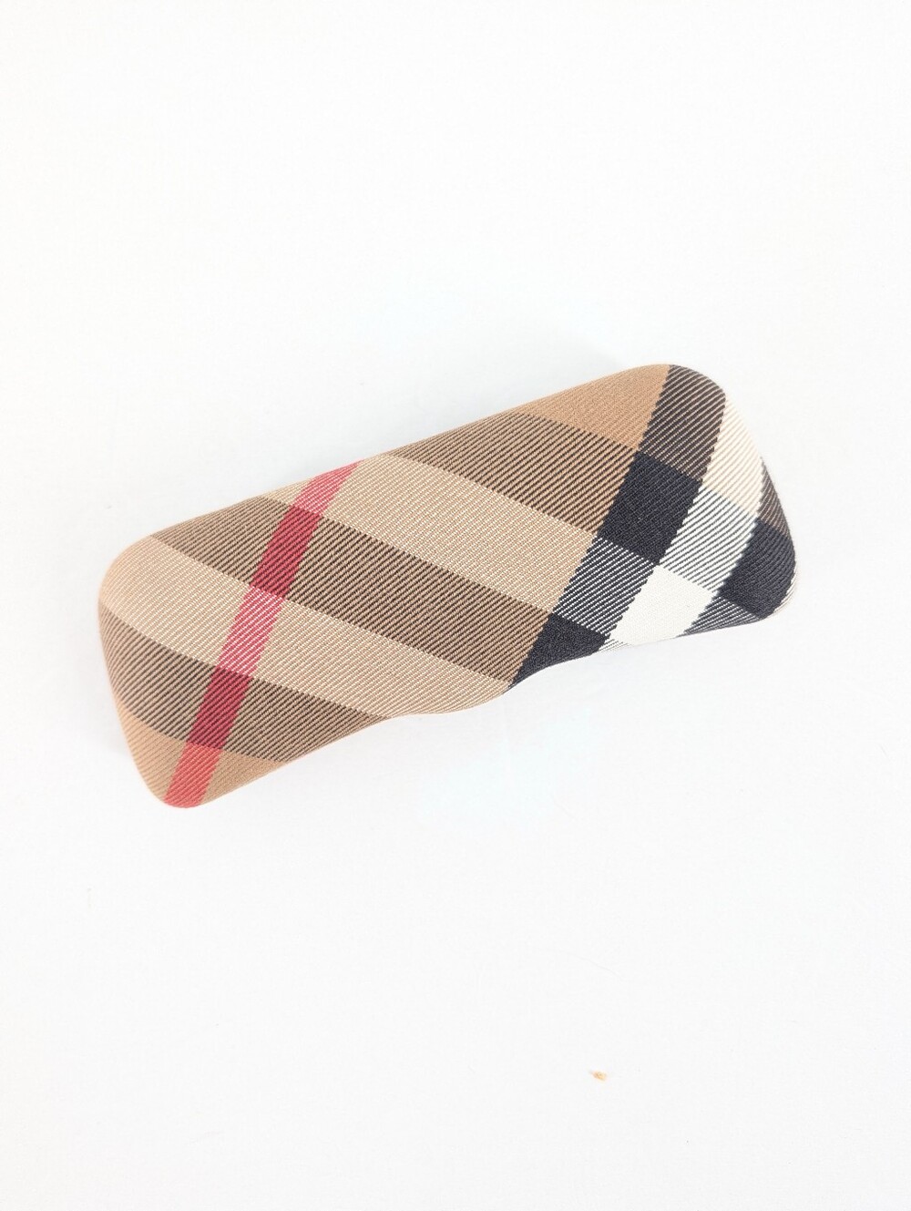 3/$20 Burberry Nova Check Eyeglass Hardshell Clamshell Case Tan Red Black